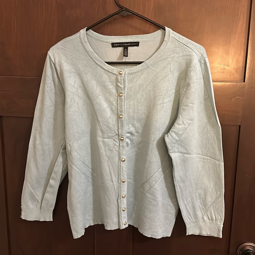 White House black market cardigan size xl